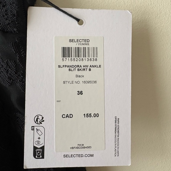 NWT Selected Femme Lace Maxi Skirt - Picture 7 of 14